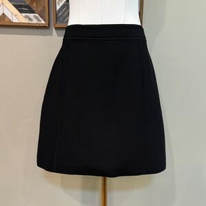 Vintage Ralph Lauren Collection Black Mini Skirt size Large NWT